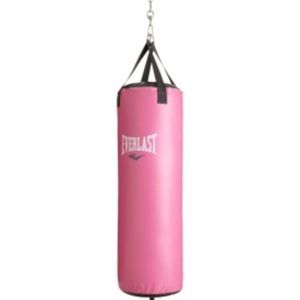 punching bag and punching gloves